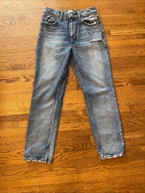 Moussy straight leg jeans